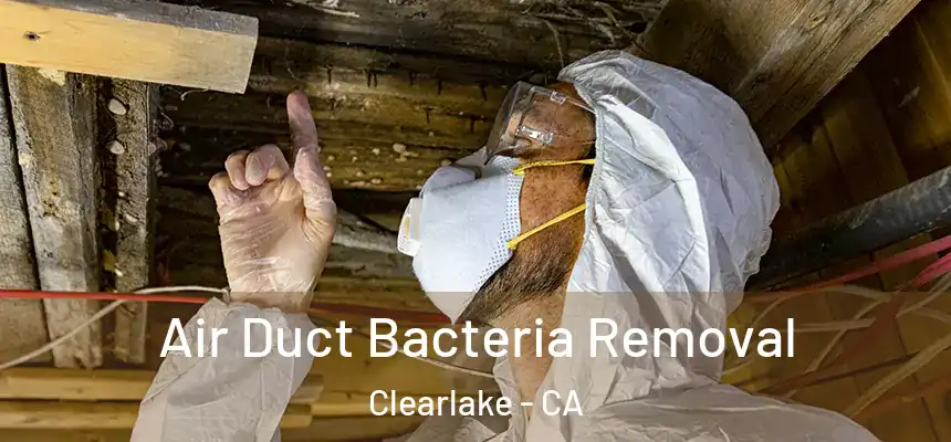 Air Duct Bacteria Removal Clearlake - CA