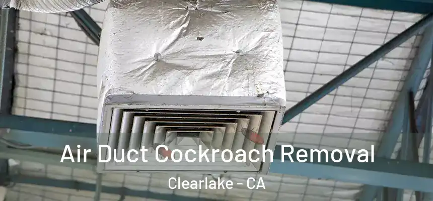  Air Duct Cockroach Removal Clearlake - CA