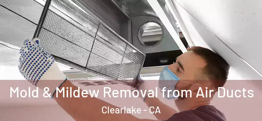 Mold & Mildew Removal from Air Ducts Clearlake - CA