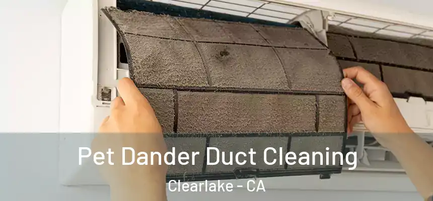  Pet Dander Duct Cleaning Clearlake - CA